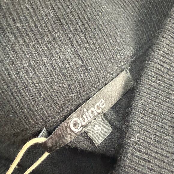 Quince Mongolian Cashmere Sweatpants Joggers Black Size S NWT Luxury - Picture 13 of 14